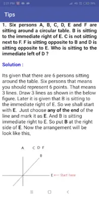 Reasoning for Competitive Exams android App screenshot 0